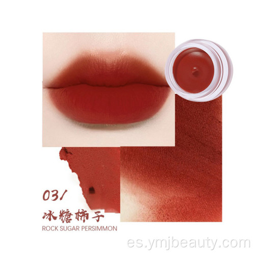 Crema labial orgánica impermeable Velvet Lipstick